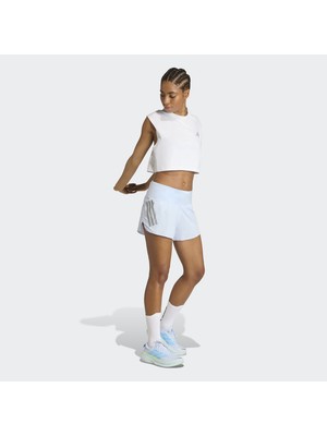 Adidas ADI365 Formotion Kadın Mavi Koşu Şortu.-