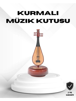 Genel Tedarik Figürlü Müzik Kutusu Zarif Melodili Dekoratif Model