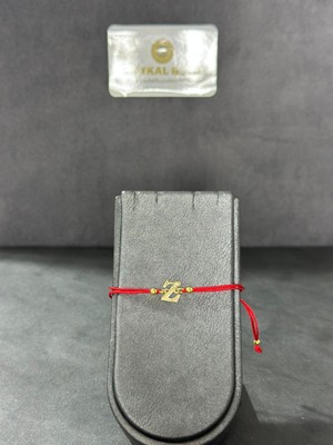 Baykal Kuyumculuk 14 Ayar Altın Harf Bileklik Z Harfi 0.35 Gr.