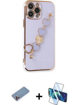 İlk El Grup Pilelistore™ iPhone 13 Pro Kılıf Nova Işık Prime - Siyah 3D Antistatik Seramik Nano Ekran Koruyucu + Shine Kamera Lens Koruma Cam - Pe
