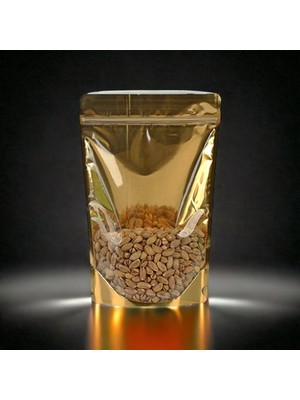 Şeffaf GOLD Metalize Kilitli Doypack 110x185x7 mm 10 lu Paket