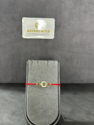 Baykal Kuyumculuk 14 Ayar Altın Harf Bileklik C Harfi 0.35 Gr.