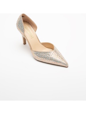 Sister In Love Shoes Albertina Taş Detaylı Topuklu Ayakkabı