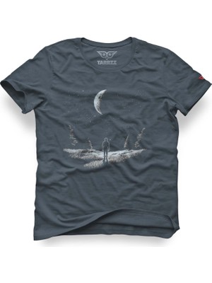 Tarrzzcom Unisex Tasarım Tshirt Gece ve Yıldızlar