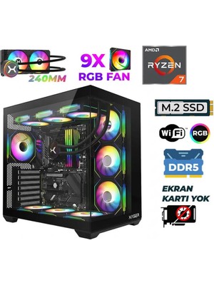 Xaser Raze X230 Ryzen 7 9800X3D 16GB Ddr5 Ram 1tb M.2 Nvme SSD Sıvı Soğutmalı Hazır Tavsiye Sistem