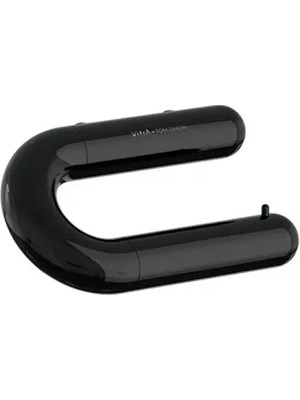 Vitra Liquid A4456539 Tuvalet Kağıtlığı, Parlak Siyah