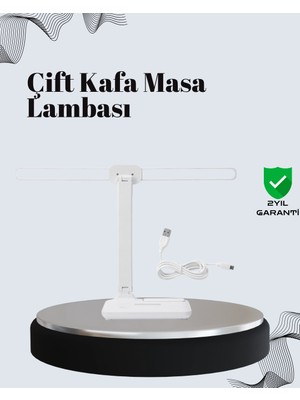 Epilons Ayarlanabilir Açıya Sahip Masa Lambası | Kademeli Işık Seviyesi, Modern ve Kompakt Tasarım