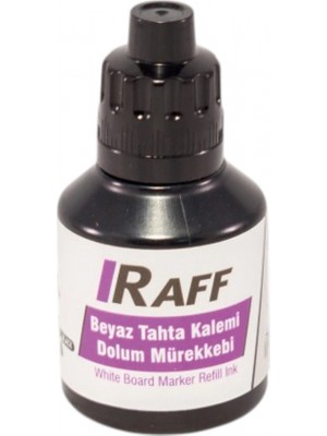 Raff Yazı Tahtası Kalem Mürekkebi -Siyah 30 cc