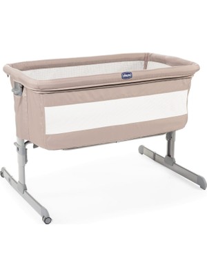 Chicco Next 2 Me Bej Anne Yanı Beşik Tekerlekli Ergonomik Yapı ile Konforlu Kullanım