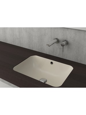 Bocchı Scala Tezgah Altı Lavabo 55 Cm -Mat Yasemin