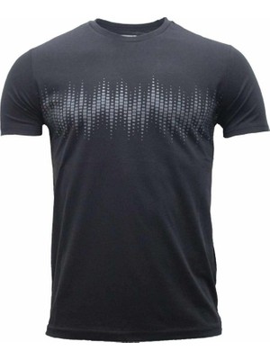 Uhlsport Erkek Tişört Pamuk Pulse M Siyah