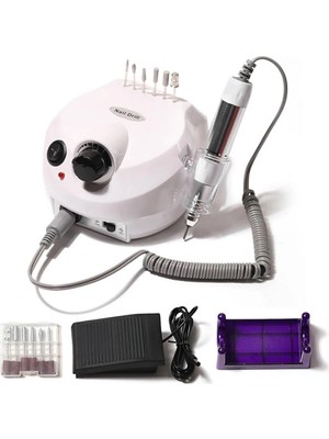 Genel Tedarik Elektrikli Profesyonel Freze Tırnak Törpü Manikür Pedikür Makinesi Nail 85W 35000 Rpm