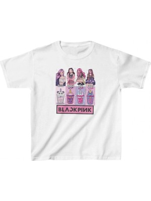 Marsilyan Çocuk Baskılı T-Shirt - Beyaz