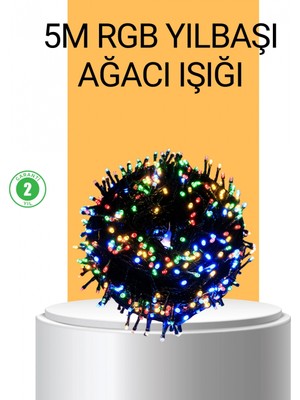 Marsilyan Dekoratif LED Çelenk Işık 8 Farklı Aydınlatma Modu