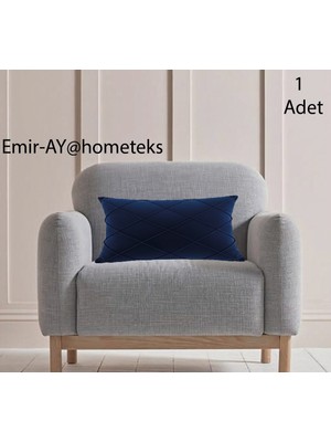 Emir-Ay@hometeks Kapitoneli Kırlent Kılıfı ,yastık Kılıfı ( Leke Tutmayan Silinebilir Kadife )