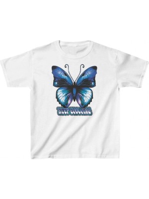 Marsilyan Çocuk Baskılı T-Shirt - Beyaz