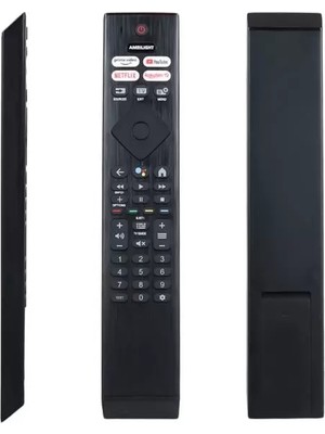 Olinea Huayu PH-V11 Ambilight-Netflix-Prime Video-Youtube-Rakuten Tv Tuşlu Ses Komutlu LED Tv Kuma