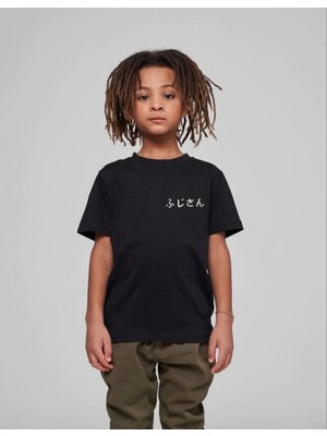 Marsilyan Baskılı T-Shirt - Siyah -
