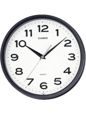 Casio IQ-151-1DF Duvar Saati, Siyah, Standart