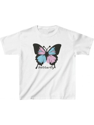 Marsilyan Çocuk   Baskılı T-Shirt - Beyaz