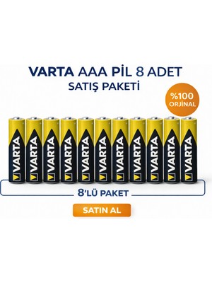 Twin Store Marka Aaa Ince Kalem Pil 1.5V Super Heavy Duty R03 Çinko Karbon 2li 4 Paket