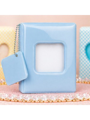 Nobbystar 41 Fotoğraf Kapasiteli İnstax Mini Polakart Mavi Fotoğraf Albümü