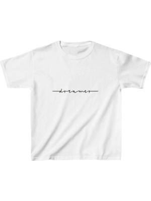 Marsilyan Çocuk   Baskılı T-Shirt - Beyaz