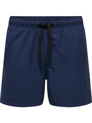 Only & Sons Onsbasıle Lıfe Swım Short Solıd Cs Erkek Mavi Deniz Şortu - 22035601