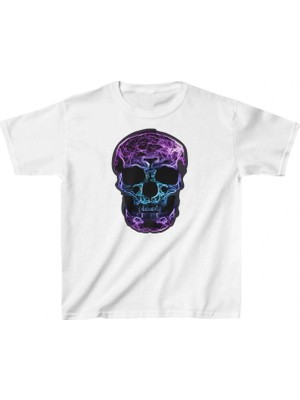 Marsilyan Çocuk Baskılı T-Shirt - Beyaz