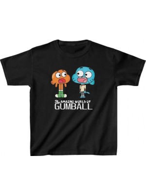 Marsilyan Baskılı T-Shirt - Siyah -