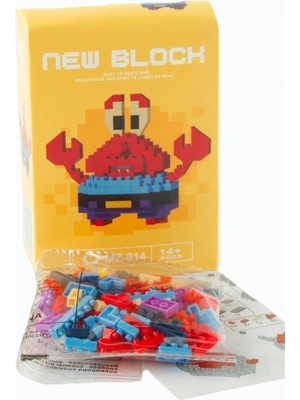 Marsilyan Yengeç New Block Mikro Yapı LEGO