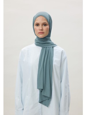 Fresh Scarfs Penye Şal Açık Mavi