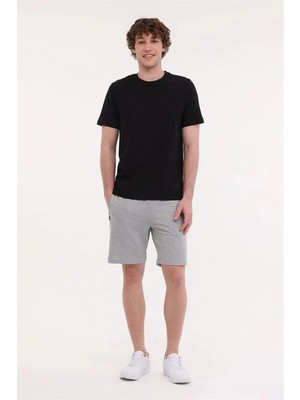 Lumberjack CT102 0 Yaka Erkek Tshirt - Siyah