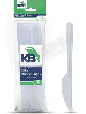 2 Adet Kbr Plastik Bıçak 10'lu