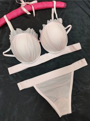 Love Angels Istiridye Model Tam Dolgulu Destekli Sütyen Külot Takım - Kadın Iç Giyim