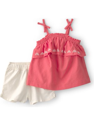 Carter's Kız Bebek Alt Üst Set 3 Ay-24 Ay Somon
