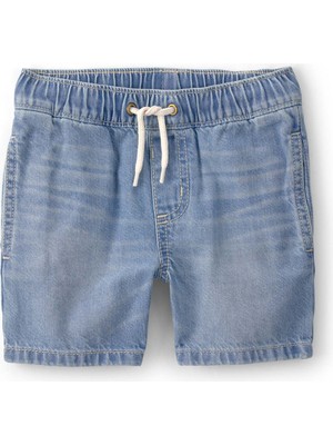 Oshkosh Küçük Erkek Çocuk Denim Şort 2 Yaş-5 Yaş Mavi