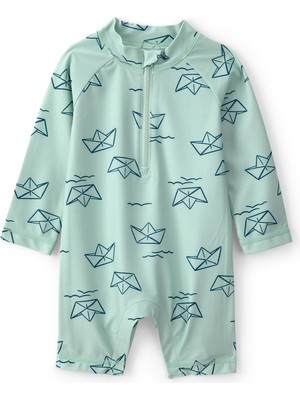 Carter's Erkek Bebek Güneş Koruyucu Mayo Tulum 6 Ay-24 Ay Çok Renkli