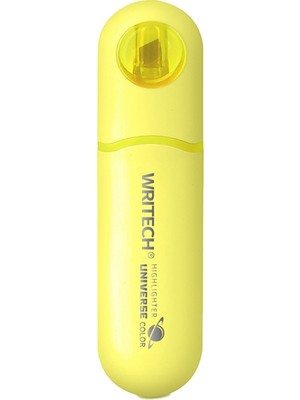 Writech W-8154 Astronot Fosforlu Kalem Neon Sarı - 1 Adet