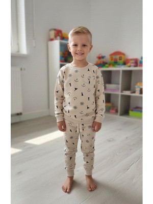 Trivogue Erkek Çocuk Yelken B. Yaka Pijama