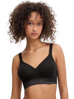 Calvin Klein Kadın Siyah Bralet Sütyen LV00QF8870
