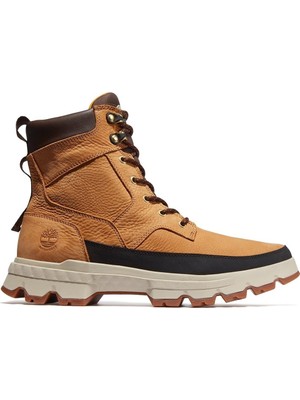 Timberland Tbl Orig Ultra WP Boot Kahverengi Deri Erkek Ayakkabı Kısa Topuklu Taban