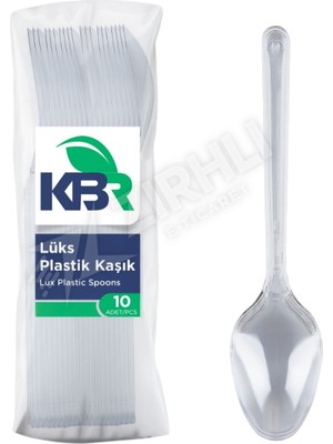 Kbr Plastik Kaşık 10'lu