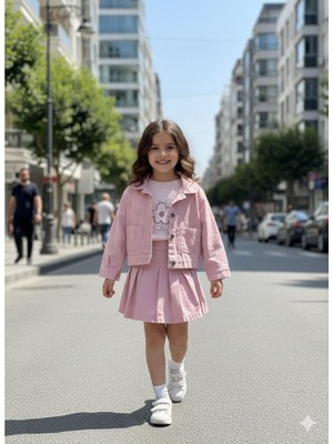Trivogue 446404 Papatya Gabardin Etek Tk 3y,5y,4y,6y Pmbe