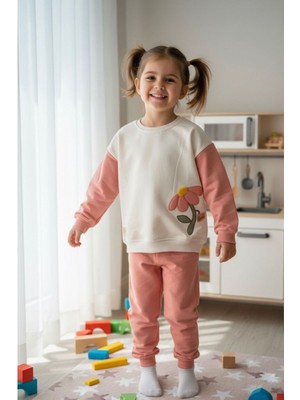 Trivogue 445814 Kız Çocuk Papatya Nakışlı Tkm