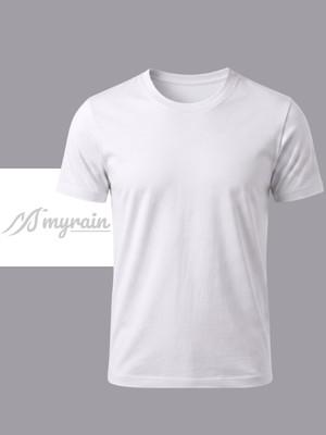 Myrain Bisiklet Yaka Basic Tişört (Slimfit)