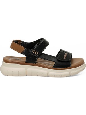 Polaris 5 Nokta 105798.Z Siyah Kadın Comfort Sandalet