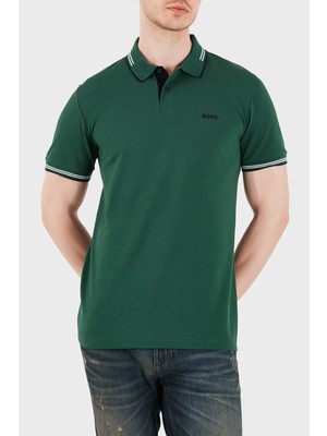 Boss Pamuklu Slim Fit Düğmeli Polo Erkek Polo 50506193 363