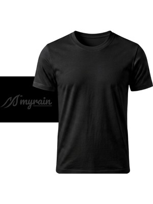 Myrain Bisiklet Yaka Basic Tişört (Slimfit)
