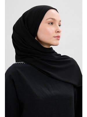 QEF Comfort Luxe Şal Siyah